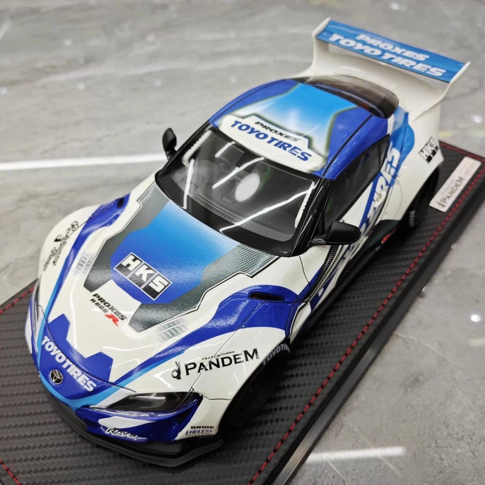 [Ignition] 1:18 Toyota 2019 Supra A90 Pandem HKS Model Car Resin