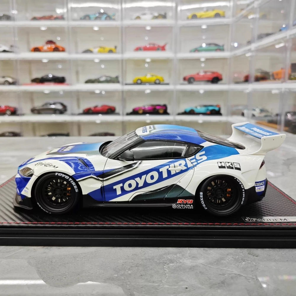 [Ignition] 1:18 Toyota 2019 Supra A90 Pandem HKS Model Car Resin
