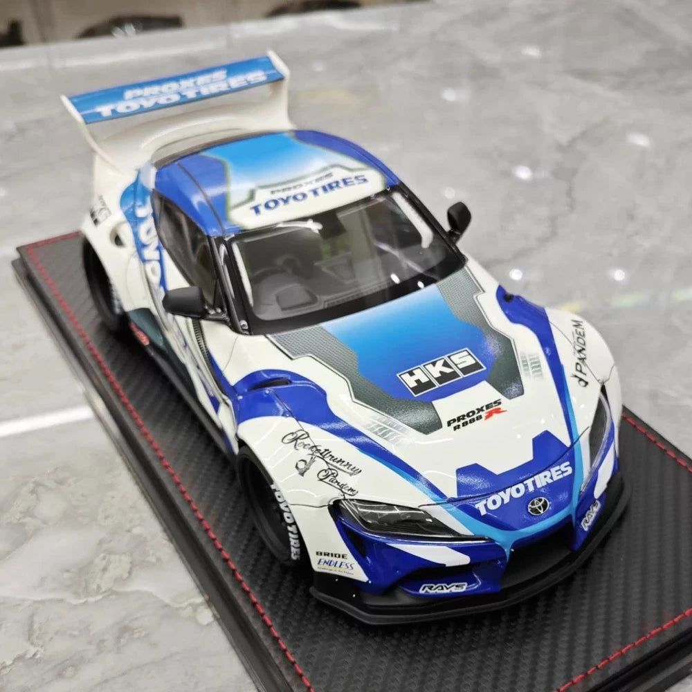 [Ignition] 1:18 Toyota 2019 Supra A90 Pandem HKS Model Car Resin
