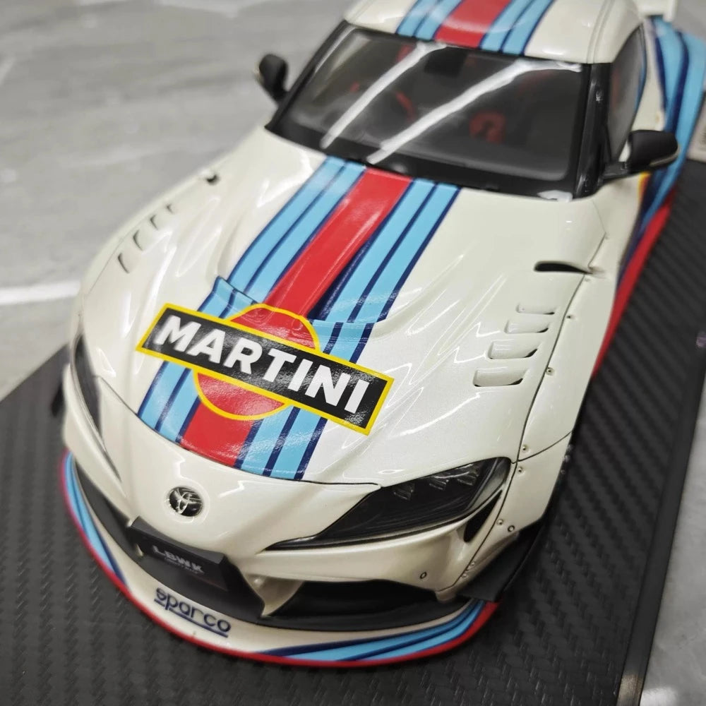 [Ignition] 1:18 Toyota 2019 Supra A90 Pandem Martini Model Car Resin