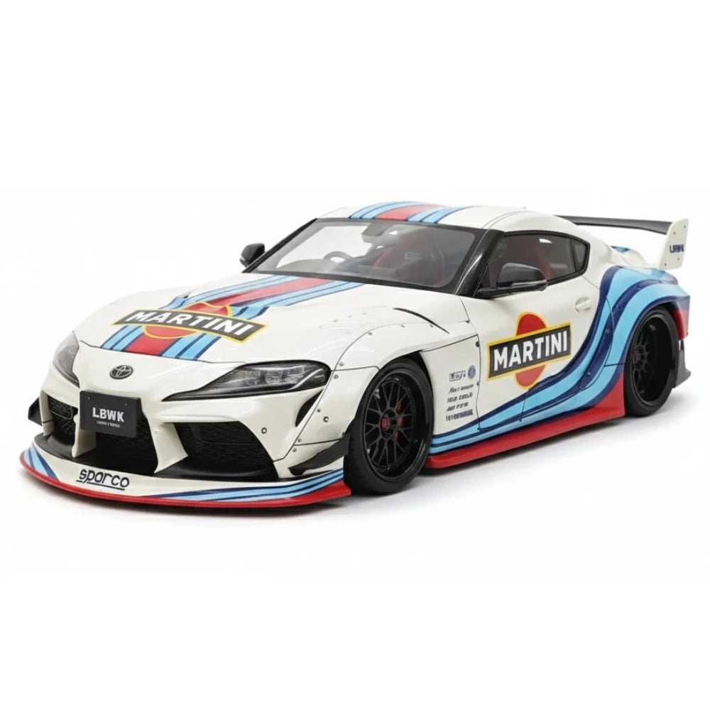 [Ignition] 1:18 Toyota 2019 Supra A90 Pandem Martini modellino di auto resina