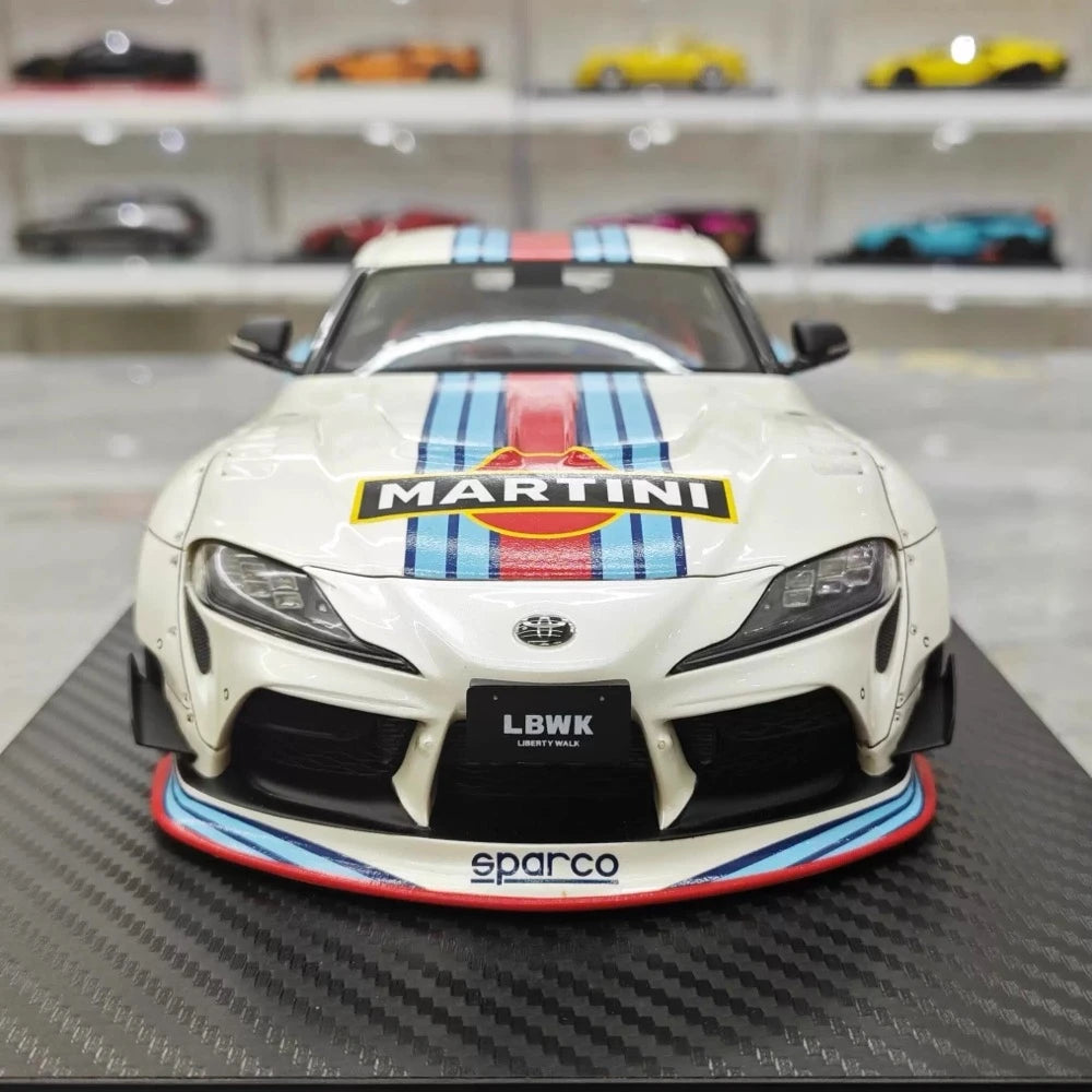 [Ignition] 1:18 Toyota 2019 Supra A90 Pandem Martini Model Car Resin