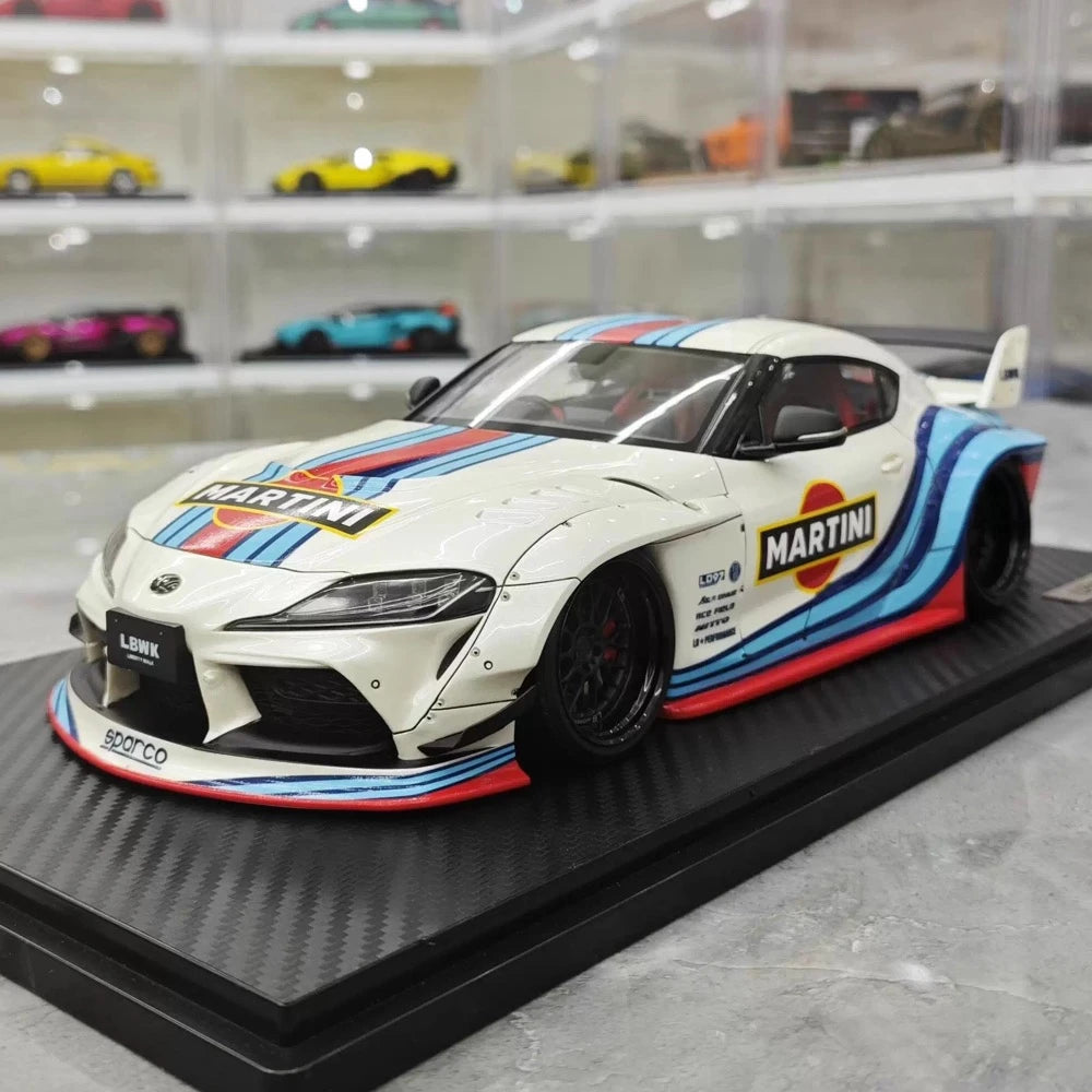 [Ignition] 1:18 Toyota 2019 Supra A90 Pandem Martini Model Car Resin