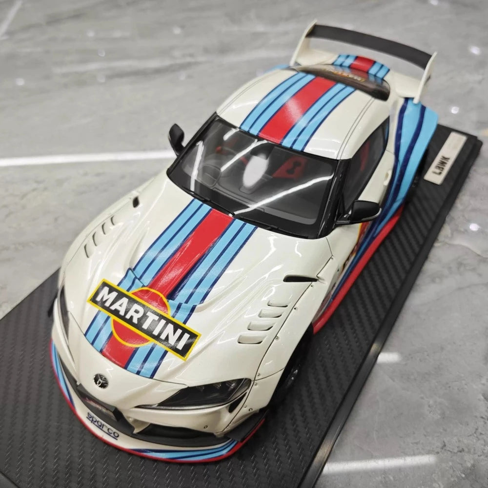 [Ignition] 1:18 Toyota 2019 Supra A90 Pandem Martini Model Car Resin