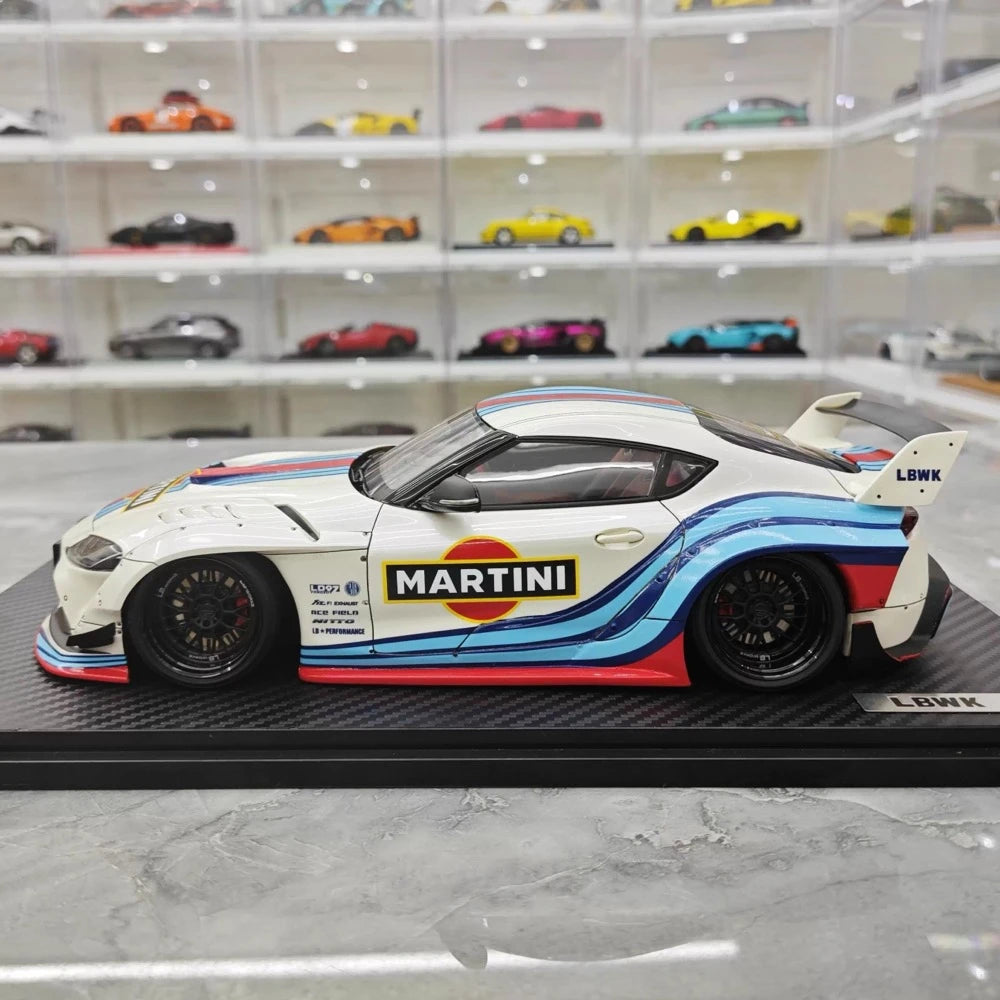 [Ignition] 1:18 Toyota 2019 Supra A90 Pandem Martini Model Car Resin