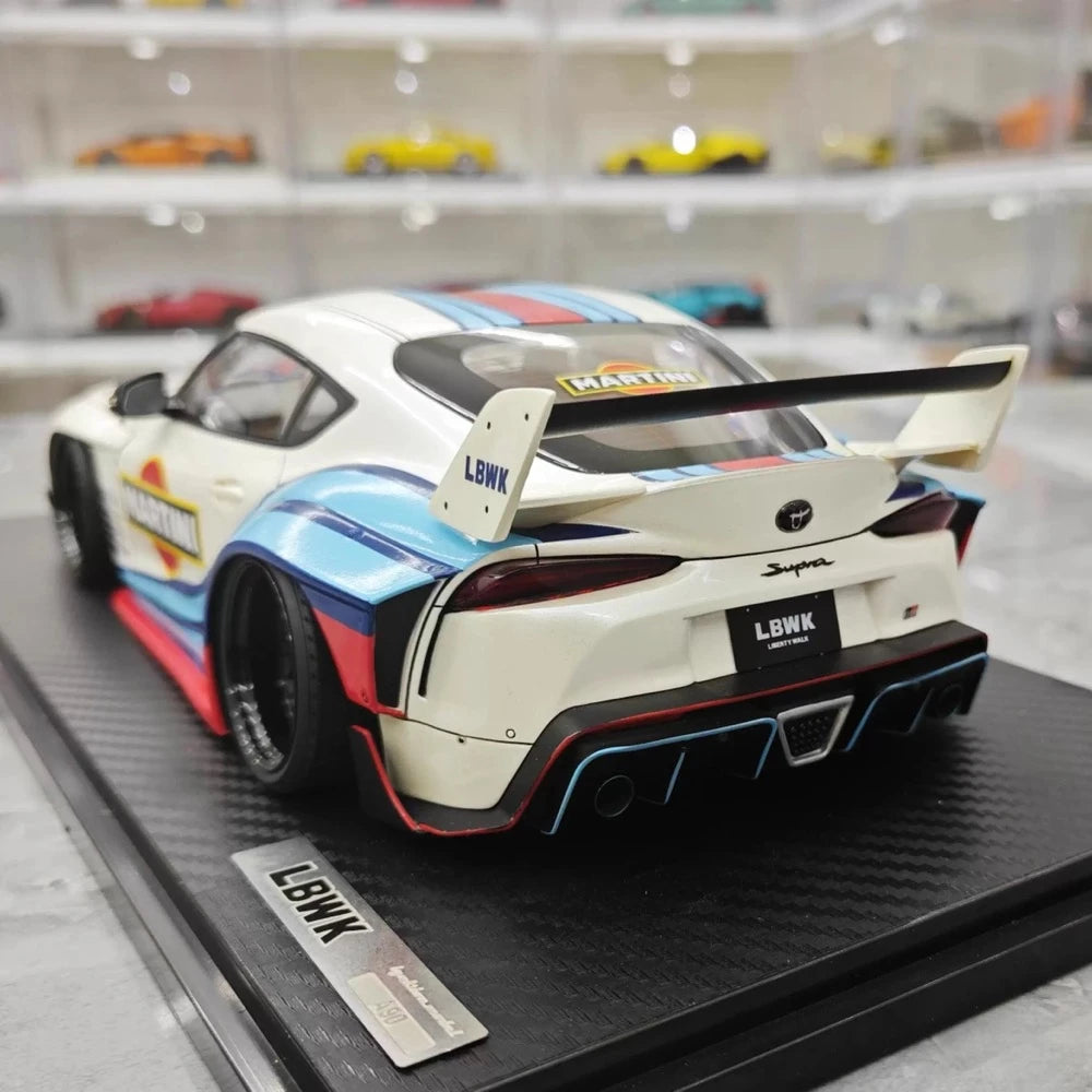 [Ignition] 1:18 Toyota 2019 Supra A90 Pandem Martini Model Car Resin
