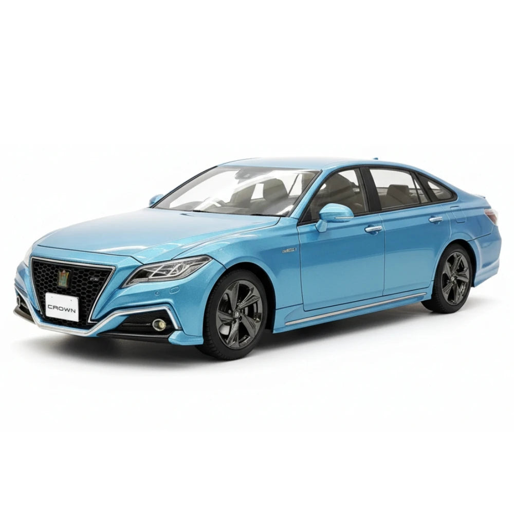 [Ignition] 1:18 Toyota 2020 Crown RS blu modellino di auto resina