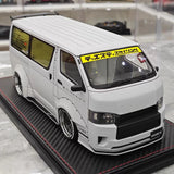[Ignition] 1:18 Toyota 2023 Hiace TSD Works Gray Model Car Resin