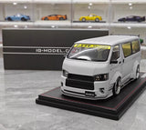 [Ignition] 1:18 Toyota 2023 Hiace TSD Works Gray Model Car Resin