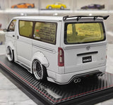 [Ignition] 1:18 Toyota 2023 Hiace TSD Works Gray Model Car Resin