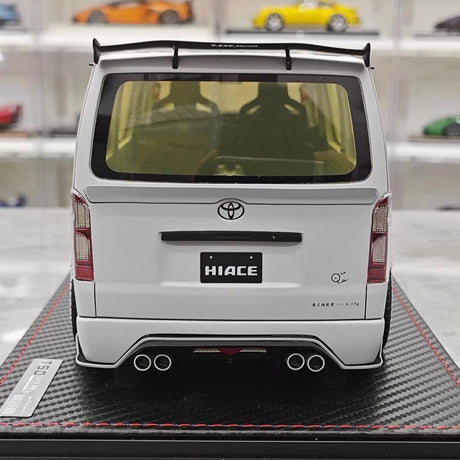 [Ignition] 1:18 Toyota 2023 Hiace TSD Works grå modellbil harts