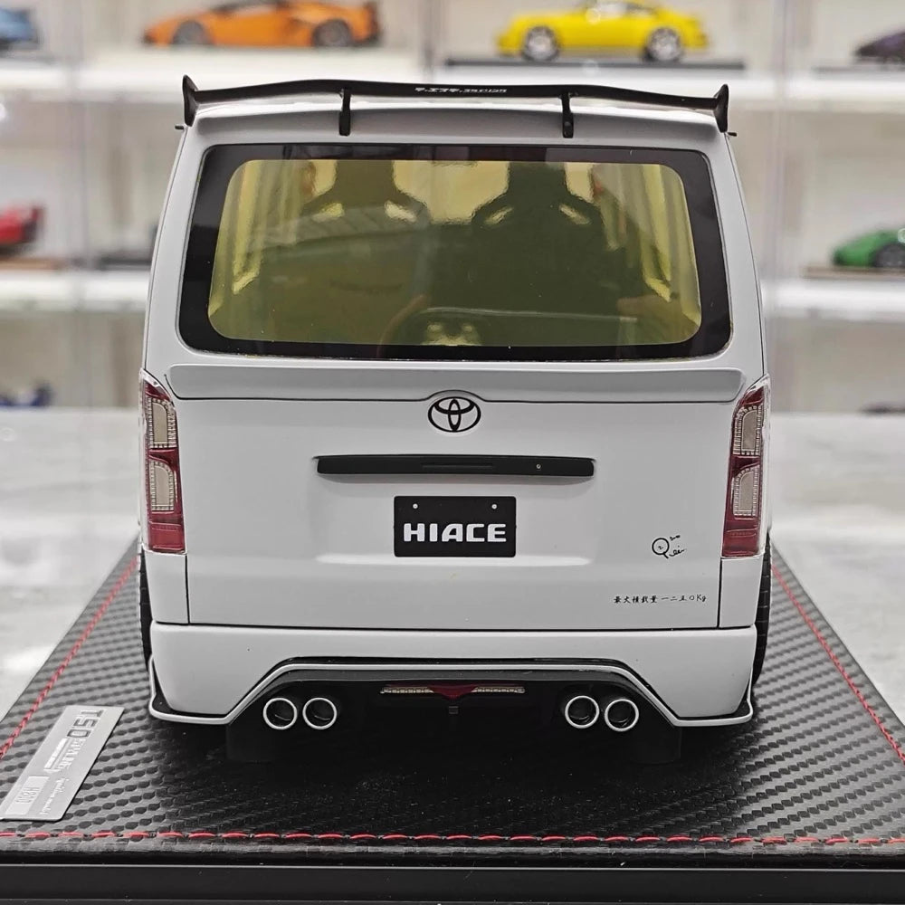 [Ignition] 1:18 Toyota 2023 Hiace TSD Works Gray Model Car Resin