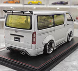 [Ignition] 1:18 Toyota 2023 Hiace TSD Works Gray Model Car Resin