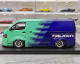 [Ignition] 1:18 Toyota 2023 Hiace TSD Works Green Model Car Resin