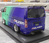 [Ignition] 1:18 Toyota 2023 Hiace TSD Works Green Model Car Resin