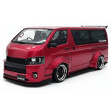 [Ignition] 1:18 Toyota 2023 Hiace TSD Works rood modelauto Hars