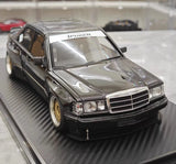 [Ignition] 1:18 Mercedes-Benz 1990 190E Pandem Rocket Bunny Black Model Car Resin