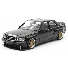 [Ignition] 1:18 Mercedes-Benz 1990 190E Pandem Rocket Bunny Black Model Car Resin