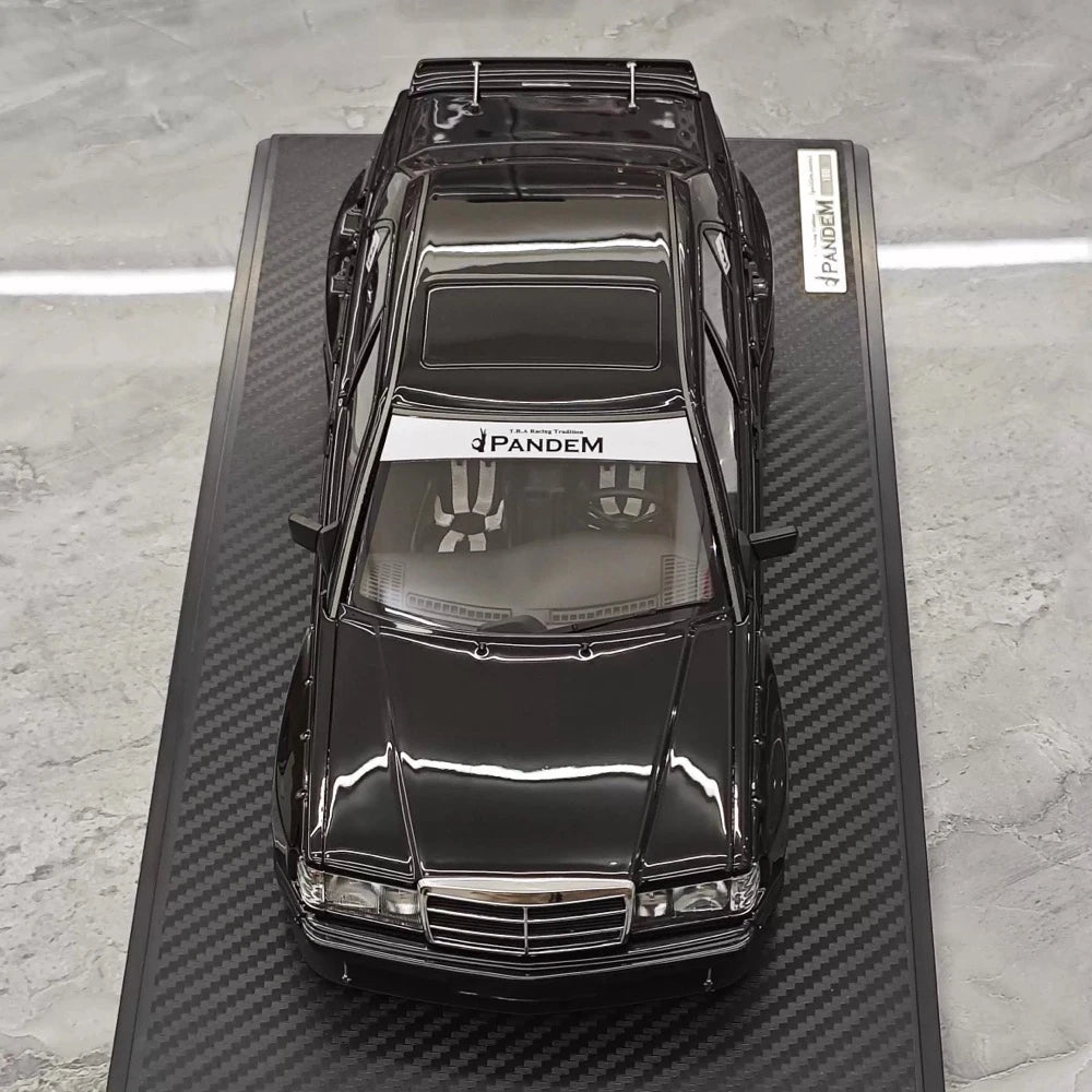 [Ignition] 1:18 Mercedes-Benz 1990 190E Pandem Rocket Bunny Black Model Car Resin