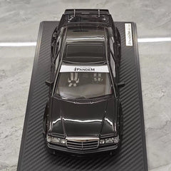 [Ignition] 1:18 Mercedes-Benz 1990 190E Pandem Rocket Bunny nero modellino di auto resina