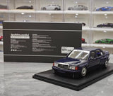 [Ignition] 1:18 Mercedes-Benz 1990 190E Pandem Rocket Bunny blauw modelauto Hars