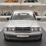 [Ignition] 1:18 Mercedes-Benz 1990 190E Pandem Rocket Bunny Silver Model Car Resin