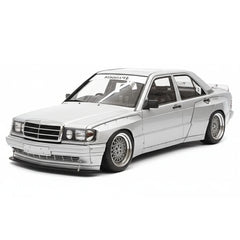 [Ignition] 1:18 Mercedes-Benz 1990 190E Pandem Rocket Bunny Silver Model Car Resin