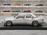 [Ignition] 1:18 Mercedes-Benz 1990 190E Pandem Rocket Bunny Silver Model Car Resin