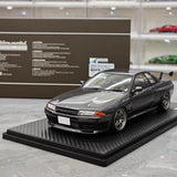 [Ignition] 1:18 Nissan 1990 Skyline GTR R32 Gray Model Car Resin