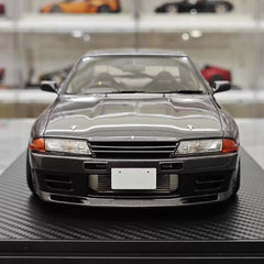 [Ignition] 1:18 Nissan 1990 Skyline GTR R32 Gray Model Car Resin
