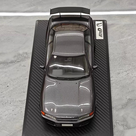 [Ignition] 1:18 Nissan 1990 Skyline GTR R32 harmaa pienoismalli Hartsi