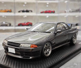[Ignition] 1:18 Nissan 1990 Skyline GTR R32 Gray Model Car Resin