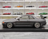 [Ignition] 1:18 Nissan 1990 Skyline GTR R32 Gray Model Car Resin