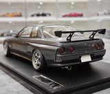 [Ignition] 1:18 Nissan 1990 Skyline GTR R32 Gray Model Car Resin