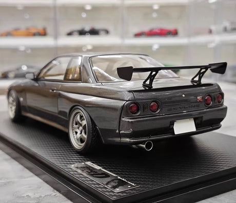 [Ignition] 1:18 Nissan 1990 Skyline GTR R32 harmaa pienoismalli Hartsi
