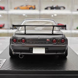[Ignition] 1:18 Nissan 1990 Skyline GTR R32 Gray Model Car Resin