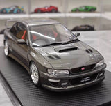 [Ignition] 1:18 Subaru 1999 Impreza WRX Type R STI Version grijs modelauto Hars