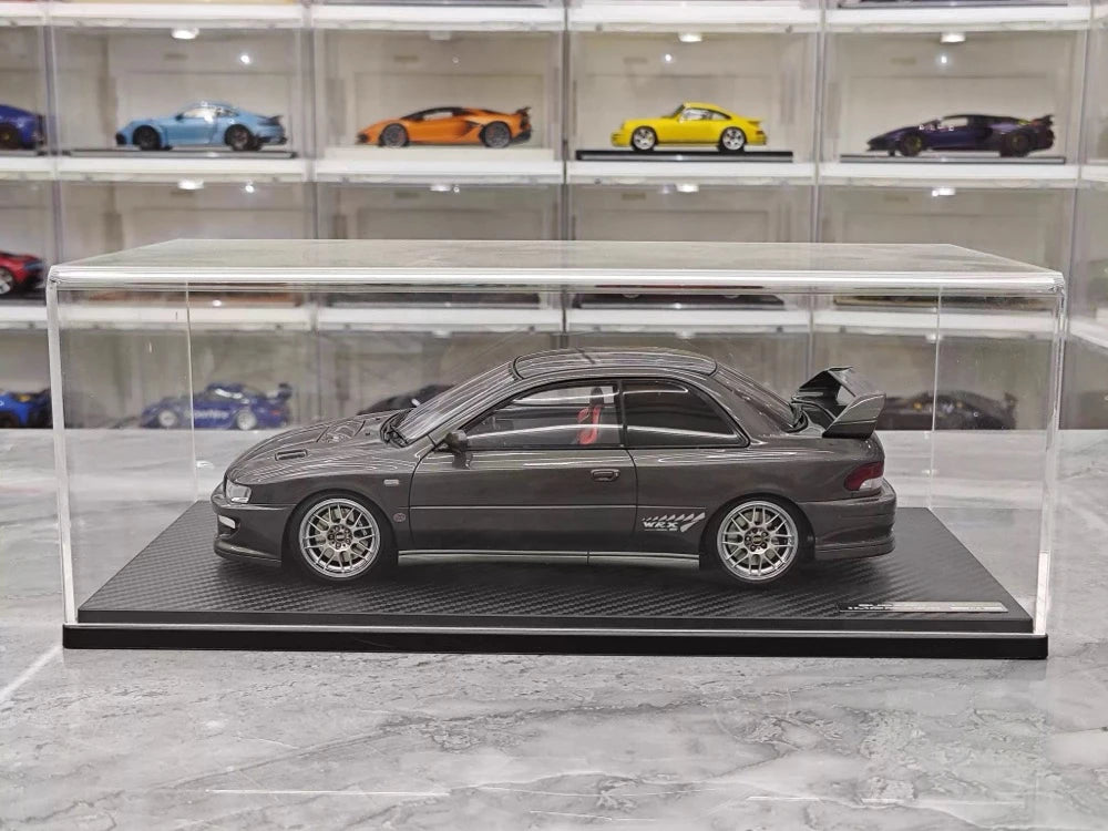 [Ignition] 1:18 Subaru 1999 Impreza WRX Type R STI Version Gray Model Car Resin