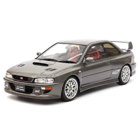 [Ignition] 1:18 Subaru 1999 Impreza WRX Type R STI Version grijs modelauto Hars