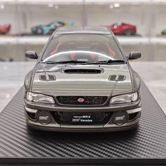 [Ignition] 1:18 Subaru 1999 Impreza WRX Type R STI Version Gray Model Car Resin