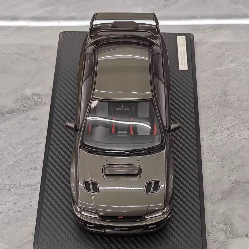 [Ignition] 1:18 Subaru 1999 Impreza WRX Type R STI Version Gray Model Car Resin