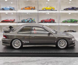 [Ignition] 1:18 Subaru 1999 Impreza WRX Type R STI Version grijs modelauto Hars