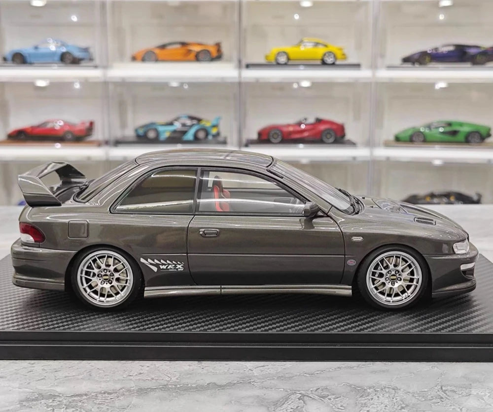 [Ignition] 1:18 Subaru 1999 Impreza WRX Type R STI Version Gray Model Car Resin