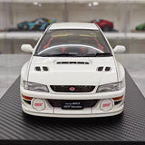 [Ignition] 1:18 Subaru 1999 Impreza WRX Type R STI Version White Model Car Resin