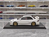 [Ignition] 1:18 Subaru 1999 Impreza WRX Type R STI Version White Model Car Resin