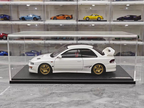 [Ignition] 1:18 Subaru 1999 Impreza WRX Type R STI Version White Model Car Resin