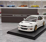 [Ignition] 1:18 Subaru 1999 Impreza WRX Type R STI Version White Model Car Resin