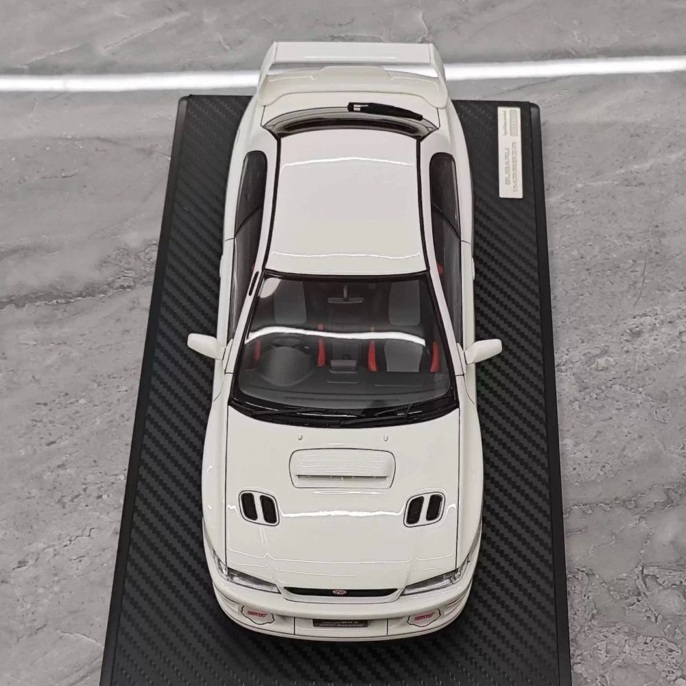 [Ignition] 1:18 Subaru 1999 Impreza WRX Type R STI Version White Model Car Resin