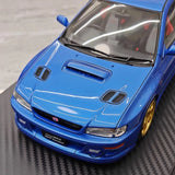 [Ignition] 1:18 Subaru 1999 Impreza WRX Type R STI Version Blue Model Car Resin
