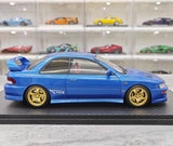 [Ignition] 1:18 Subaru 1999 Impreza WRX Type R STI Version Blue Model Car Resin